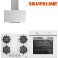 Silverline BO6501W01 - 3481 - CS5623W01 Beyaz 3'lü Ankastre Set