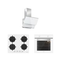 Silverline BO6501W01 CS5343W01 3472 Bold 60 Beyaz Ankastre Set