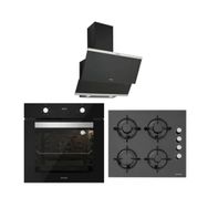 Silverline BO6502B01 - CS5349B01 - Classy 3420 3'lü Siyah Ankastre Set