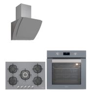 Silverline BO6502S02-3373 MİSTO-CS5622S01 Ankastre Set