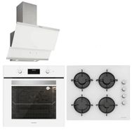 Silverline BO6502W01 - CS5349W01 - Classy 3420 3'lü Beyaz Ankastre Set