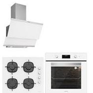 Silverline BO6502W02 CS5343W01 3472 Bold 60 Beyaz Ankastre Set