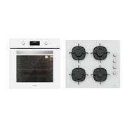 Silverline BO6502W02 - CS5427W01 - 3420 Classy 60 Beyaz Ankastre Set