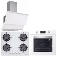 Silverline BO6502W02 - CS5436W01 - 3420 Classy Beyaz Ankastre Set