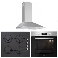 Silverline BO6502X02 - CS5335B01 - 2240 Conic 60 3'lü Inox Ankastre Set
