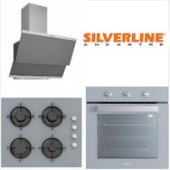 Silverline BO6503S01 - 3420 Class - CS5349S01 3'lü Siyah Ankastre Set