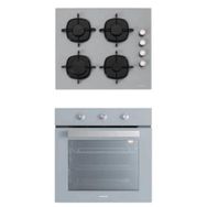 Silverline BO6503S01 - CS5335S01 2'li Gri Ankastre Set