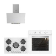 Silverline BO6503W01-3481 Beyaz-CS5622W01 Ankastre Set