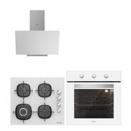 Silverline BO6503W01-3481 Beyaz-CS5629W01 Ankastre Set