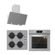 Silverline BO6504S01 - 3457 Soho - CS5335S02 Gri 3'lü Ankastre Set