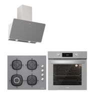 Silverline BO6504S01-3457 SOHO-CS5622S01 Ankastre Set