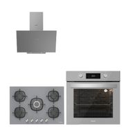 Silverline BO6504S01-3481 Gri 3-CS5622S01 Ankastre Set