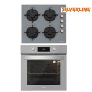 Silverline BO6504S01-CS5335S01 2'li Inox Ankastre Set
