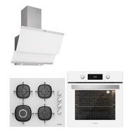 Silverline BO6504W01 - 3420 W CLA - CS5629W01 3'lü Beyaz Ankastre Set