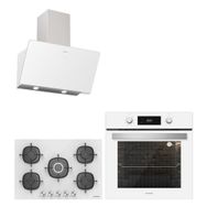 Silverline BO6504W01-3457 SOHO-CS5622W01 Ankastre Set
