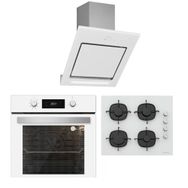 Silverline BO6504W01 - CS5335W01 - 3261 Andromeda 60 Beyaz Ankastre Set