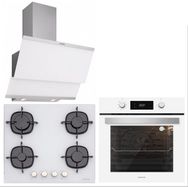 Silverline BO6504W01 - CS5436W01 - 3420 Classy Beyaz Ankastre Set