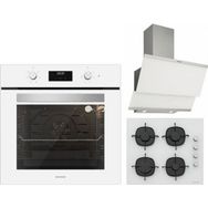 Silverline Classy Beyaz 60 cm - CS5335W01 - B06502W01 Beyaz Ankastre Set