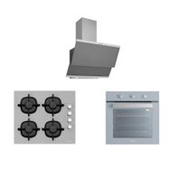 Silverline Classy BO6503S01 - CS5343S01 - 3420 3'lü Gri Ankastre Set