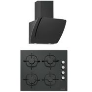 Silverline CS5335B01 - 3373 Misto 60 2'li Siyah Ankastre Set