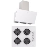 Silverline CS5349W01 - 3457 Soho 60 2'li Beyaz Ankastre Set