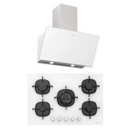 Silverline CS5365W01 - 3457 Soho 60 2'li Beyaz Ankastre Set