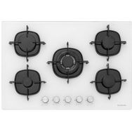 Silverline CS5365W01 Beyaz Cam Ankastre Ocak