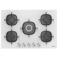 Silverline CS5622W01 Beyaz Cam Ankastre Ocak