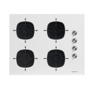 Silverline CS5665W01 Beyaz Cam 65 cm Ankastre Ocak