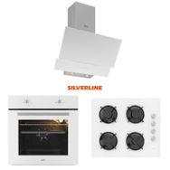 Silverline Esty 6601W01 - ACO5601B01 - 3480 Beyaz 3'lü Ankastre Set