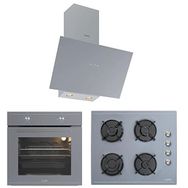Silverline Luno 3481 - L501S04 - L63S01 Gri 3'lü Ankastre Set