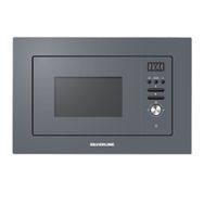 Silverline MW9018S02 Gri Cam Ankastre Mikrodalga Fırın