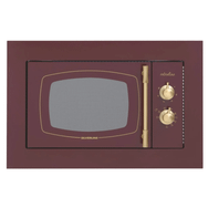 Silverline MW9033R02 Retro Bordo Ankastre Mikrodalga
