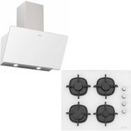 Silverline Soho 3457 + CS5343W01 Beyaz 2'li Ankastre Set