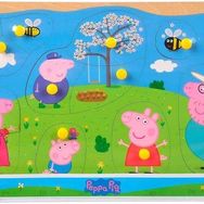 Simba 109265710 İlkbahar Eichhorn Peppa Pig Pin Puzzle