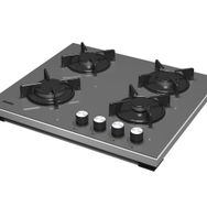 Simfer 3039 Gri Cam Set Üstü Ocak