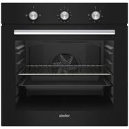 Simfer SB8201 Siyah Diamond 4 Programli Power Turbo 60 lt Ankastre Fırın