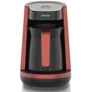 Simfer SK-5702 Kırmızı Otomatik Kahve Makinesi