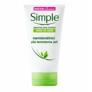 Simple Nemlendirici 150 ml Yüz Temizleme Jeli