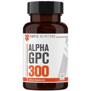 Simple Nutritions Alpha GPC 300 mg 60 Kapsül