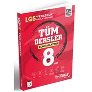 Sınav 8. Sınıf Tüm Dersler Konu Anlatımlı Sınav Dergisi Yayınları