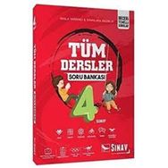 Sınav Yayınları 4. Sınıf Tüm Dersler Soru Bankası