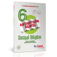 Sınav Yayınları 6. Sınıf Sosyal Bilgiler Akordiyon Kitap