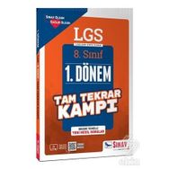 Sınav Yayınları 8. Sınıf LGS 1. Dönem Tam Tekrar Kampı