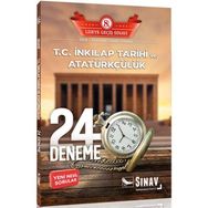 Sınav Yayınları 8. Sınıf LGS T.C. İnkılap Tarihi ve Atatürkçülük 24 Deneme