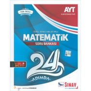 Sınav Yayınları AYT 24 Adımda Matematik Özel Konu Anlatımlı Soru Bankası