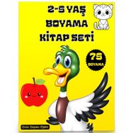 Sincap Kitap Kodlamalı Eğitici Boyama Seti 5-6 Yaş 2 Kitap