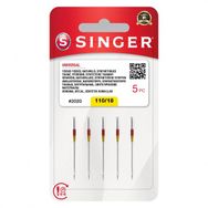 Singer N202018 Ev Tipi Dikiş Makinesi İğnesi 18 Numara 5 li Dikiş İğnesi Seti