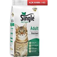 Single 1 kg Yetişkin Gurme Açık Kedi Maması