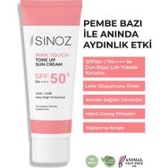Sinoz Pink Touch Ton Eşitleyici SPF50+ 50 ml Güneş Kremi